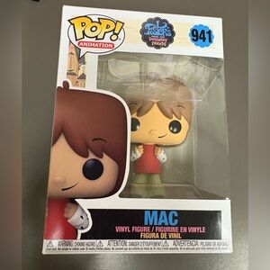 Mac Funko Pop #941 Cartoon Network Foster’s Home for Imaginary Friends